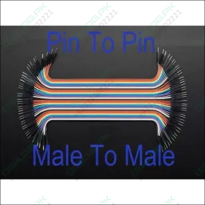 20cm Pin To Pin Jumper Wire Dupont Line 40 Pin Arduino Male To Male Jumper Wire