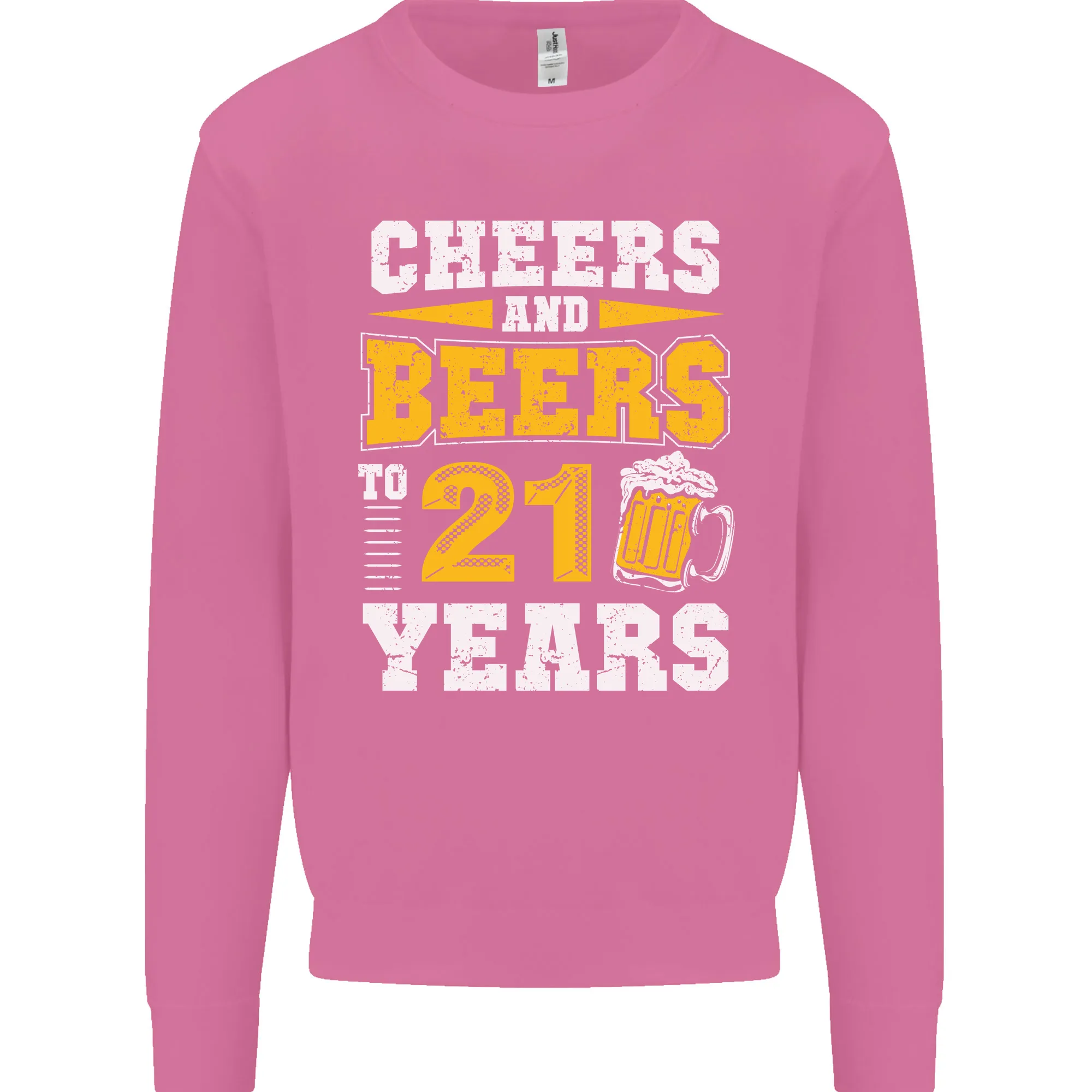 21st Birthday 21 Year Old Funny Alcohol Mens Sweatshirt Jumper