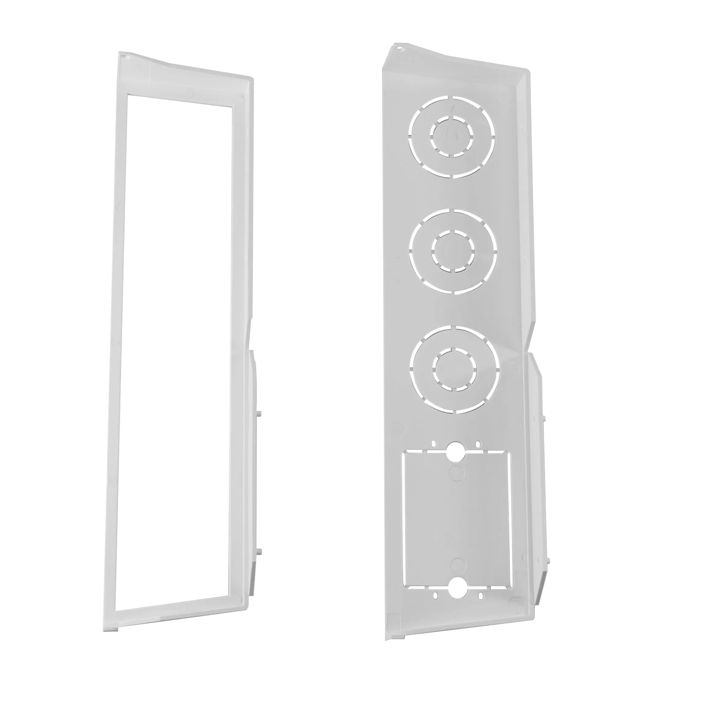Cable Trench System - Open End Cap and Knockout End Cap (5pack) CT-5-END