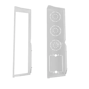 Cable Trench System - Open End Cap and Knockout End Cap (5pack) CT-5-END