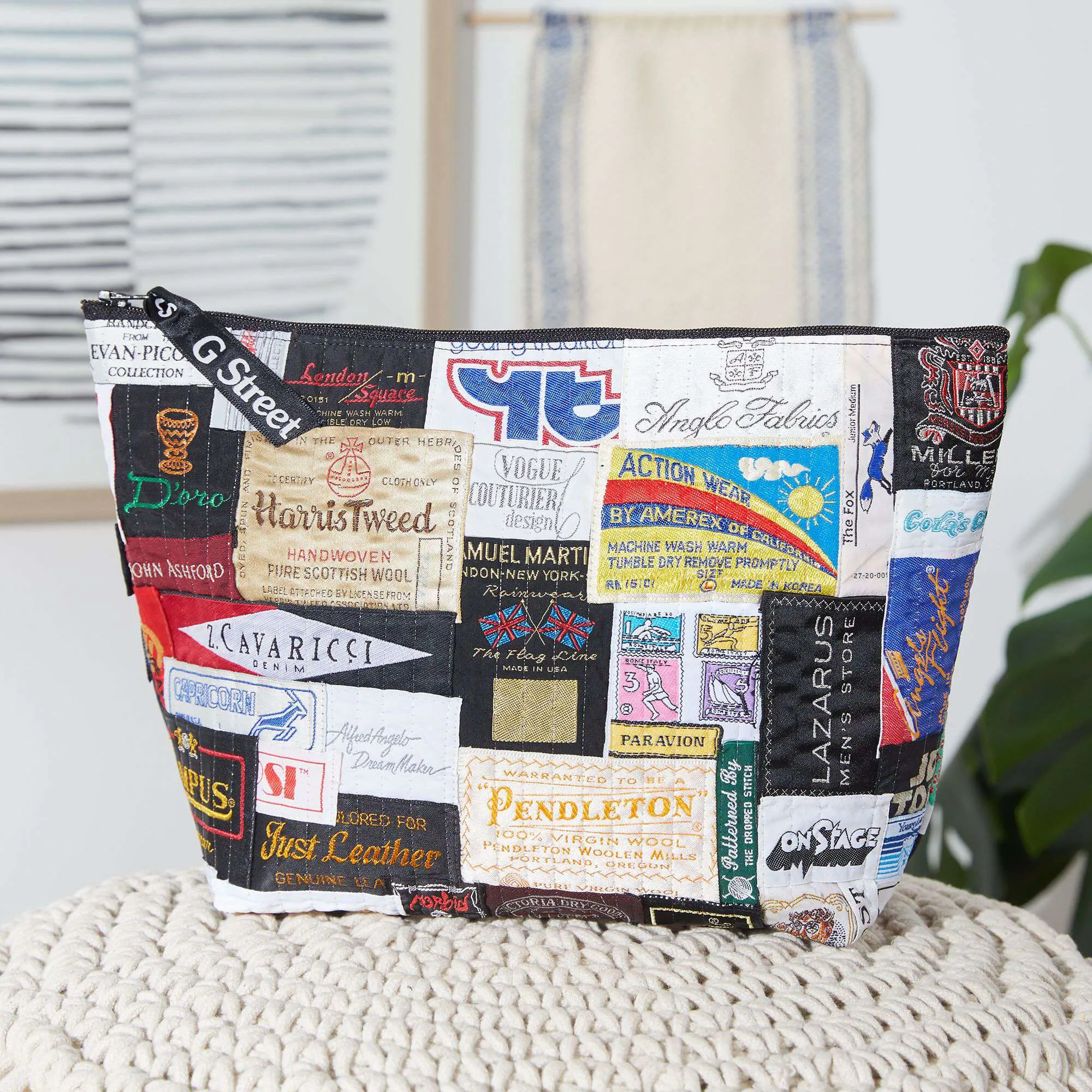 Coats & Clark Sewing Labels Galore Zipper Pouch