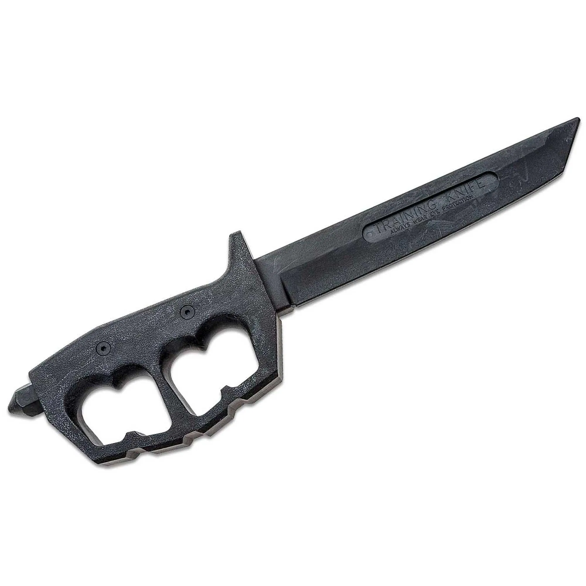 Cold Steel Knife - Rubber Trainer Black Tanto Blade Trench, 13 1/2 inch | CS92R80NT