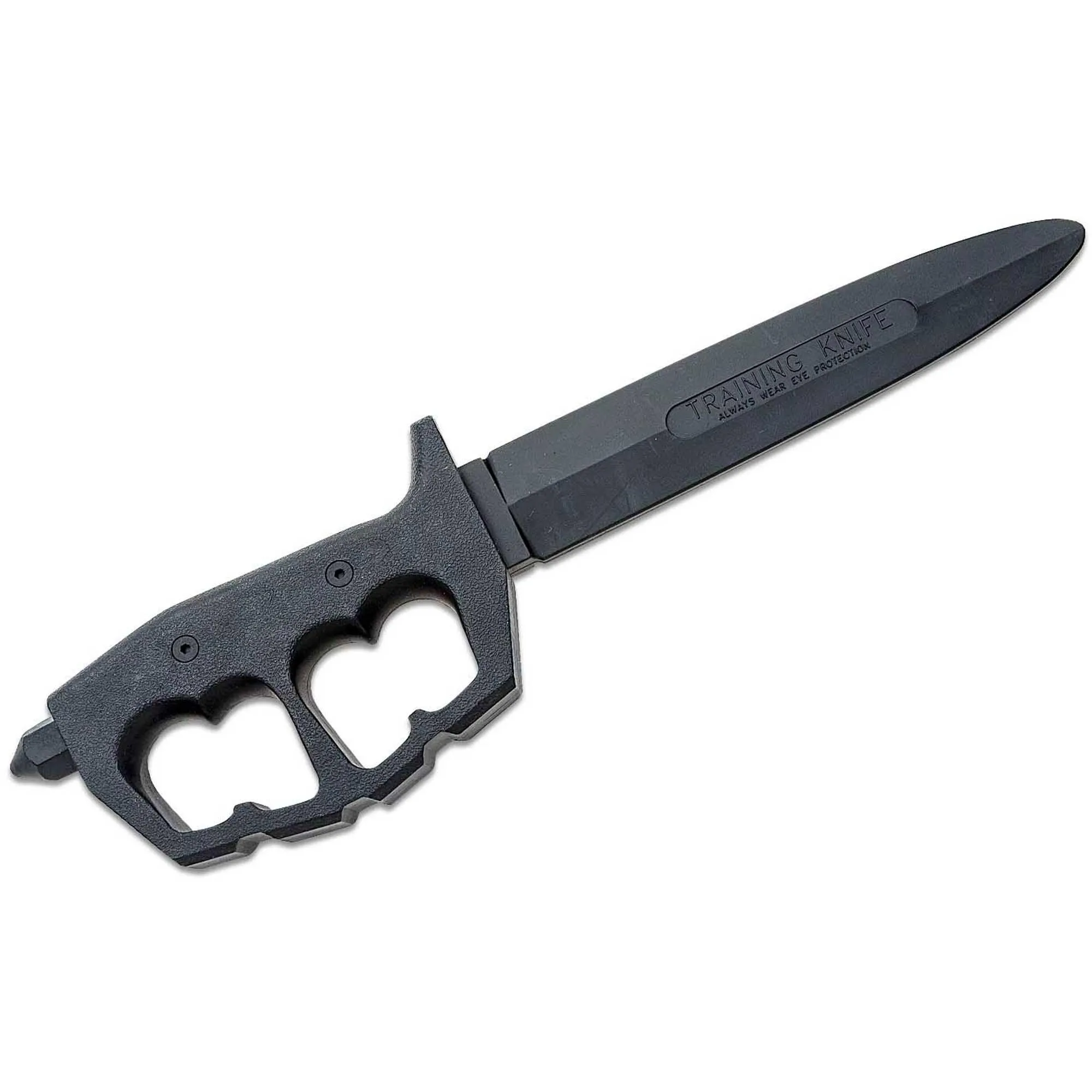 Cold Steel Knife - Rubber Trainer Double Edge Blade Trench, 13 1/2 inch | CS92R80NTP