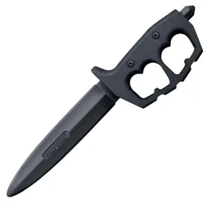 Cold Steel Knife - Rubber Trainer Double Edge Blade Trench, 13 1/2 inch | CS92R80NTP
