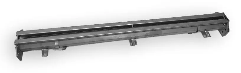 Combisteel Kitchen Trench Drain Connectable Slotted Channel 1500 x 65mm - 7107.0015