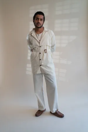 Dawning Trench Overlay | White Overlay | White Overlay with Belt