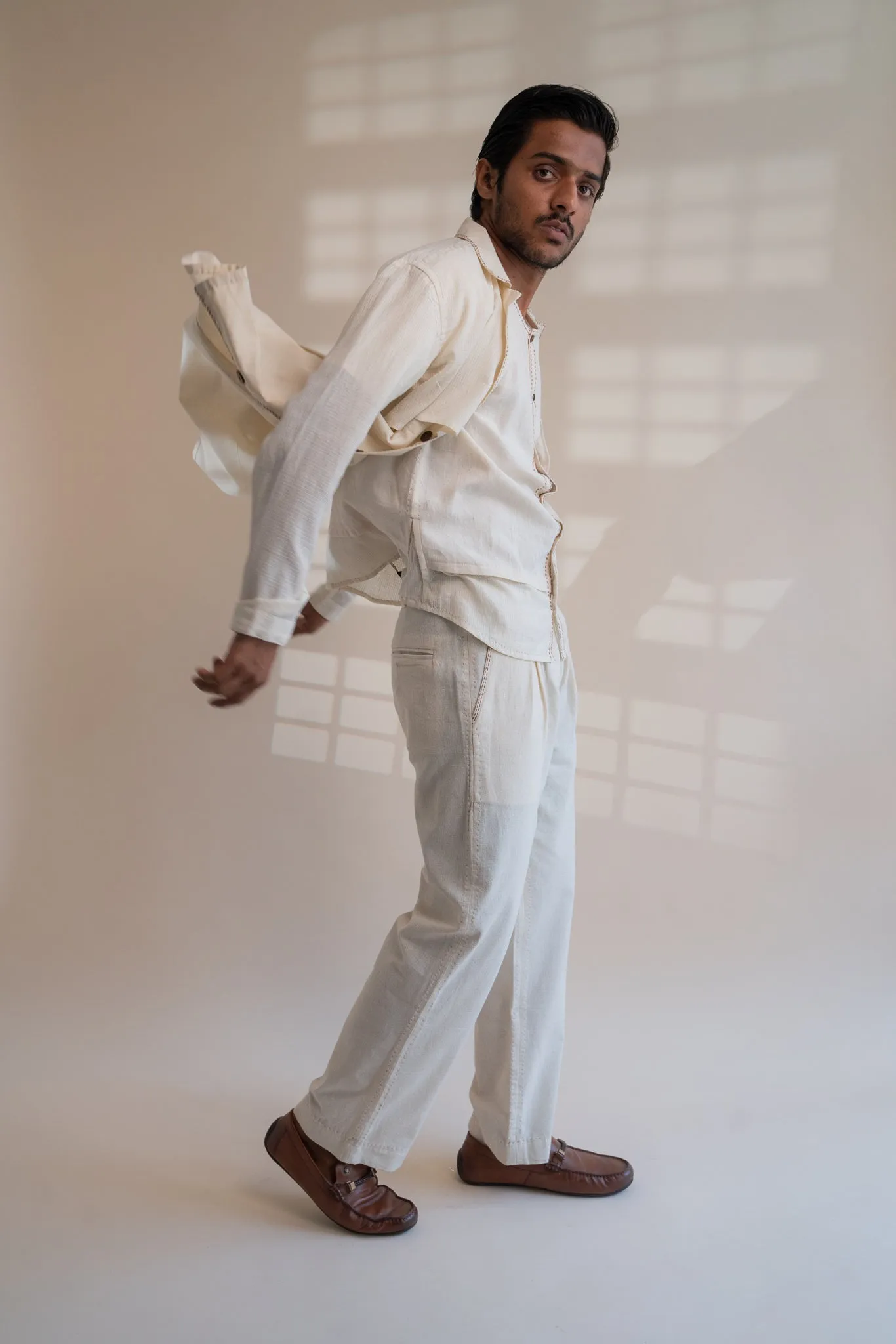 Dawning Trench Overlay | White Overlay | White Overlay with Belt