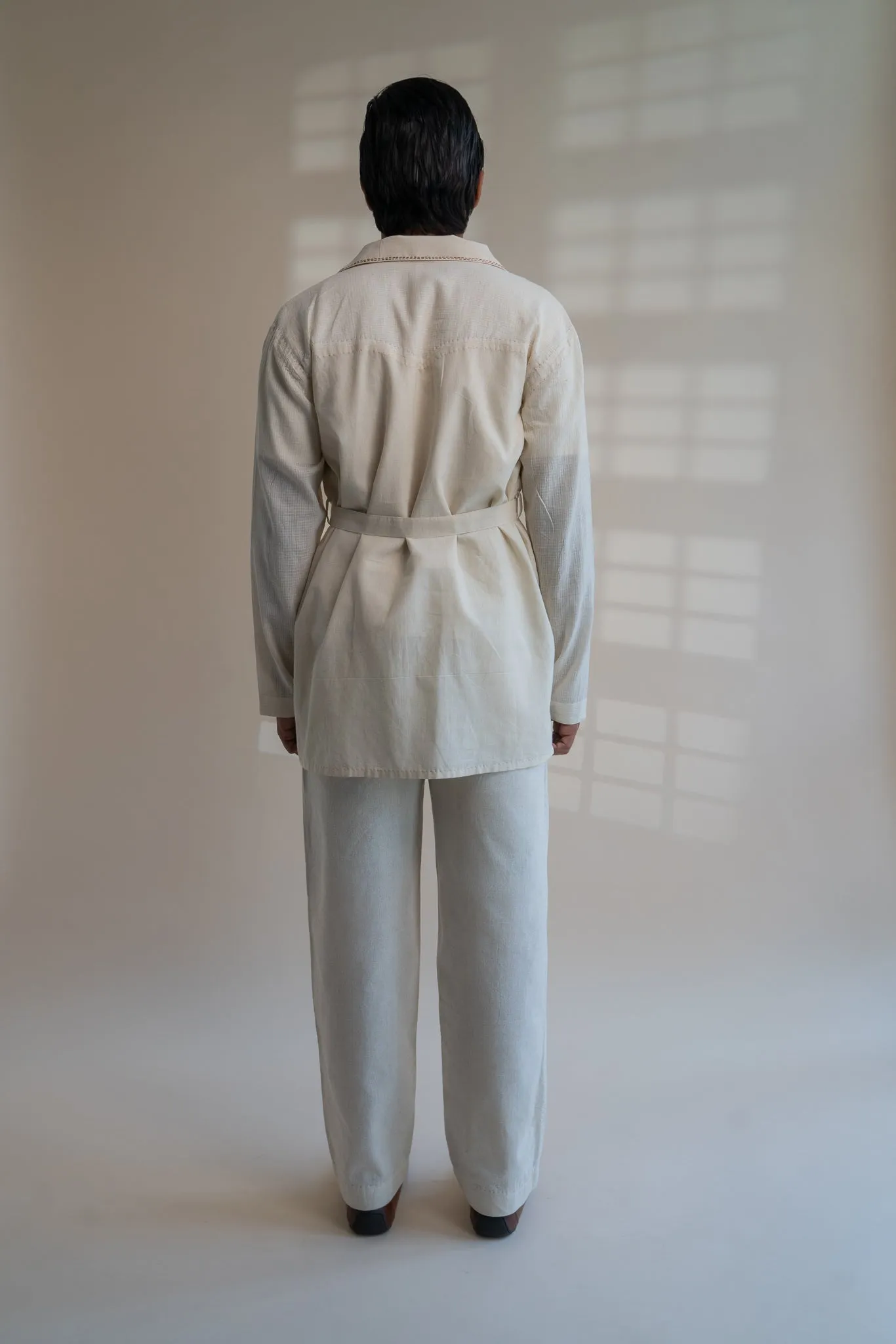 Dawning Trench Overlay | White Overlay | White Overlay with Belt