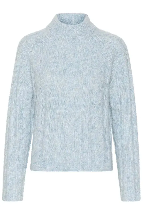KAFFE KAnaja Pale Blue Jumper