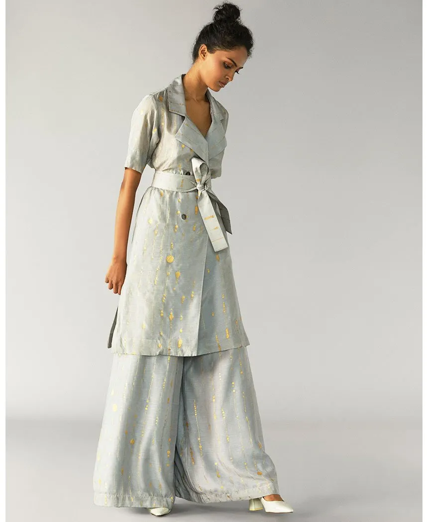 Kin Gin Trench Top