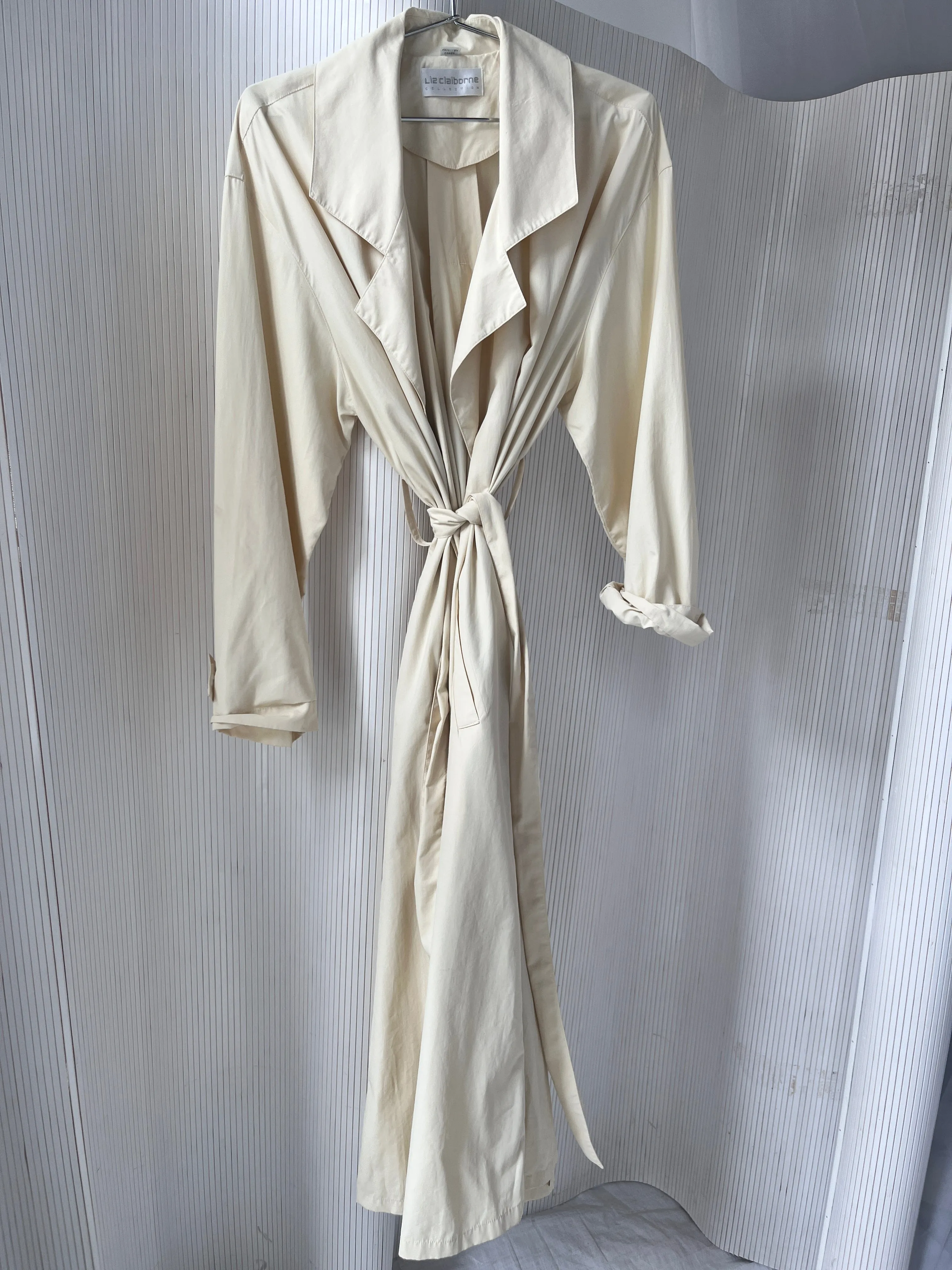Liz Claiborne Cream Trench