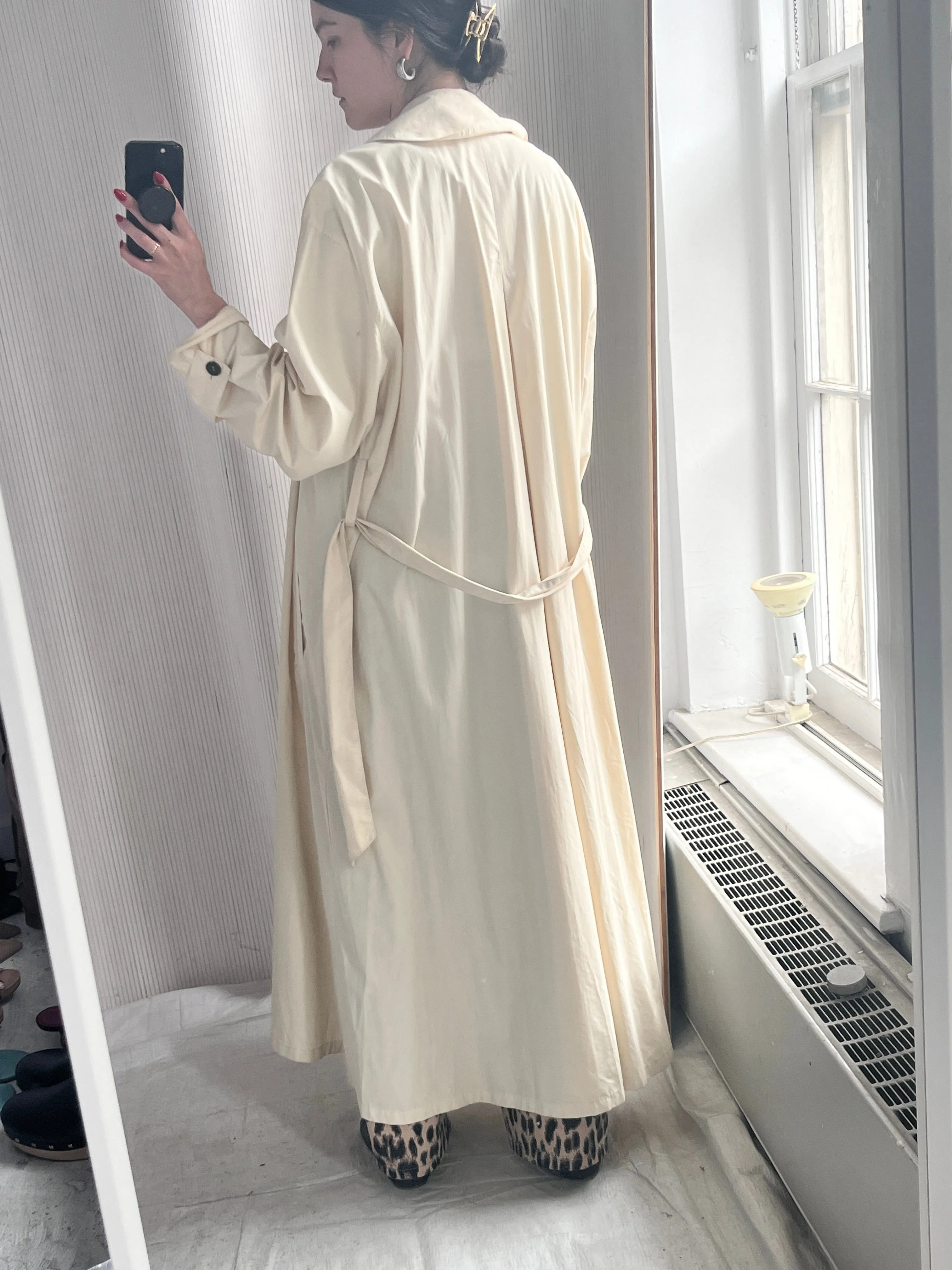 Liz Claiborne Cream Trench