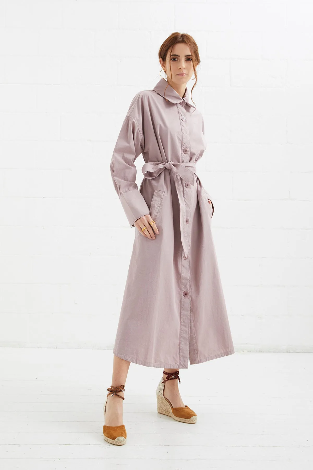 MARIA TRENCH DRESS