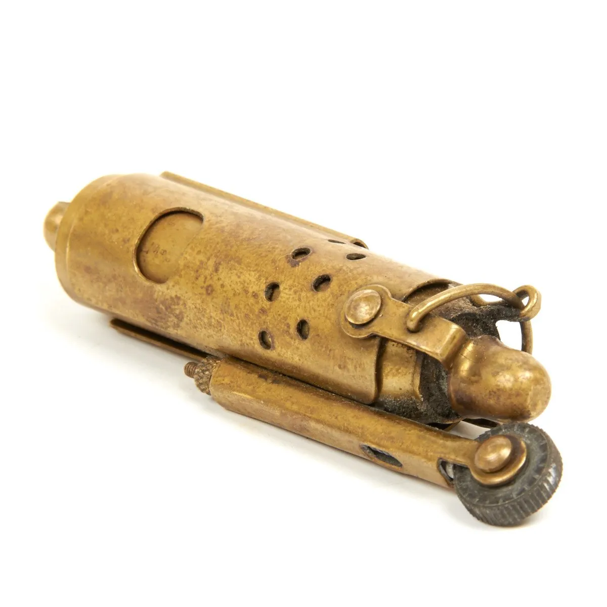 Original British WW1 Tower Trench Lighter - Brass