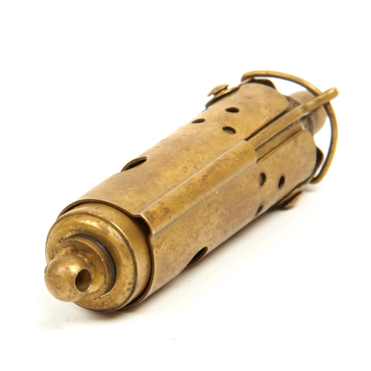 Original British WW1 Tower Trench Lighter - Brass