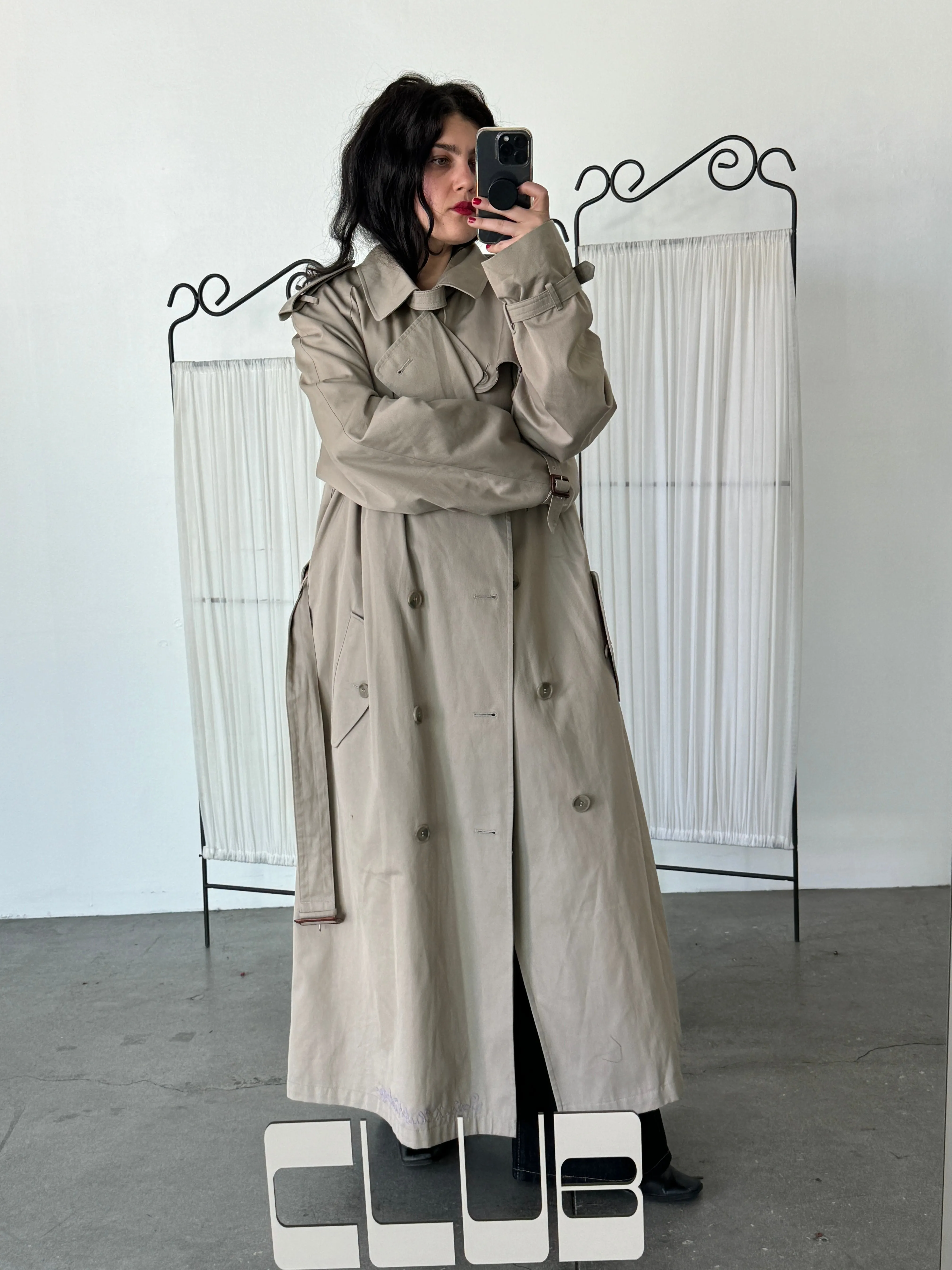 Saie Stafford Caleb Khaki Trench