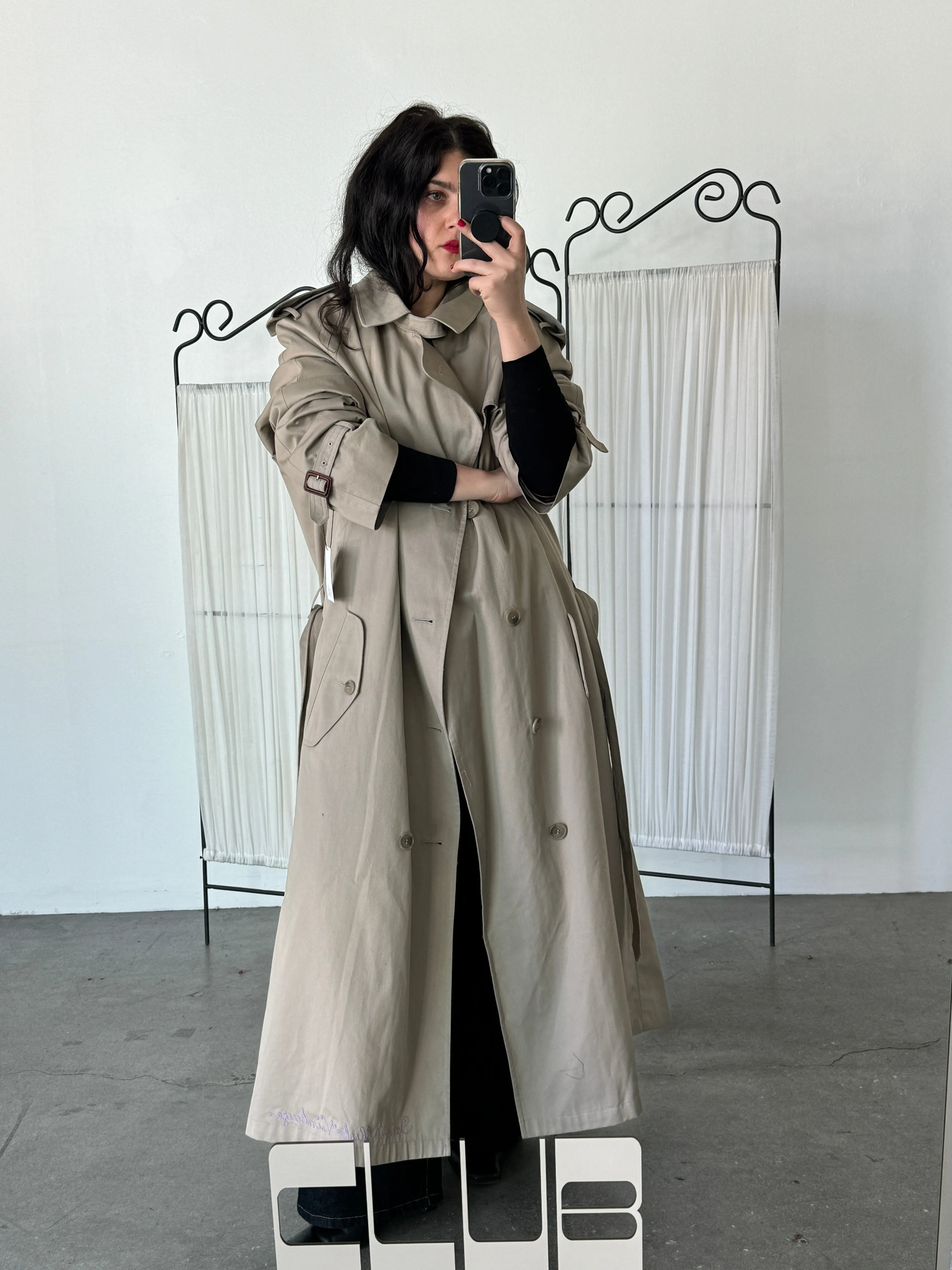 Saie Stafford Caleb Khaki Trench