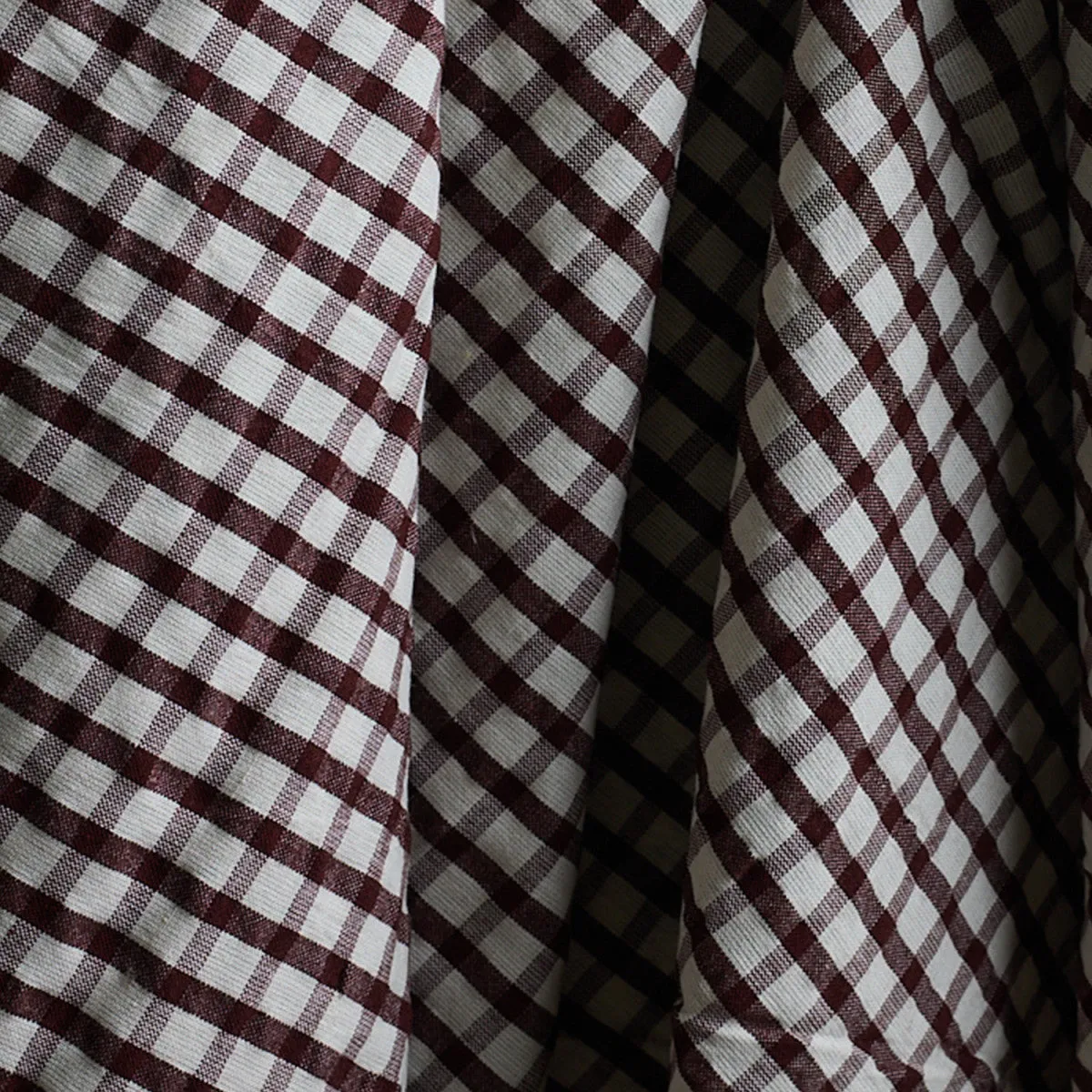Seersucker Cotton - Crispy Brownie