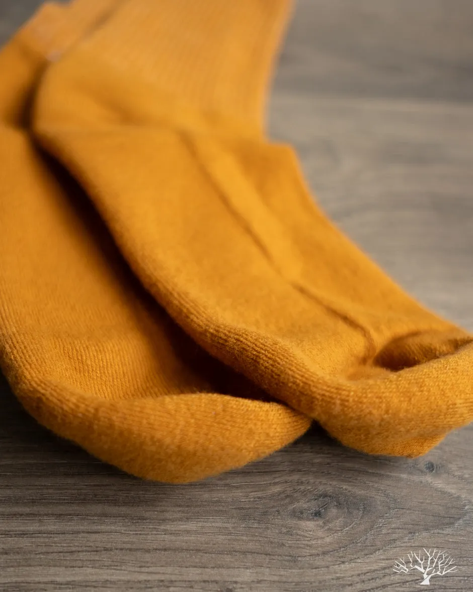 Supermerino Crew Sock - Mustard