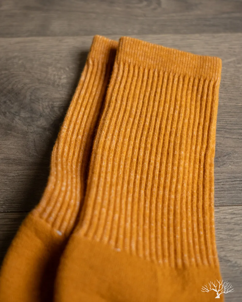 Supermerino Crew Sock - Mustard