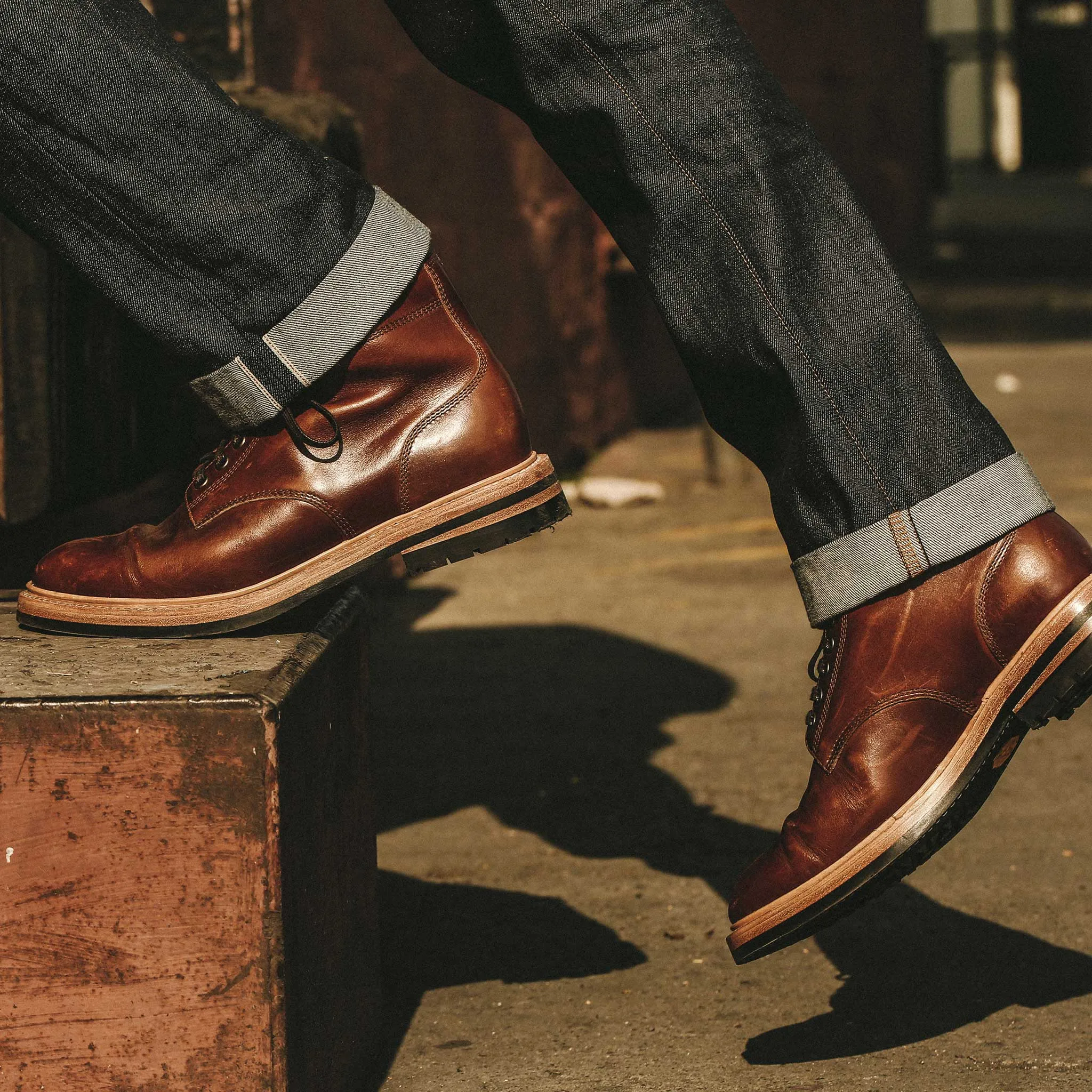 The Trench Boot in Whiskey