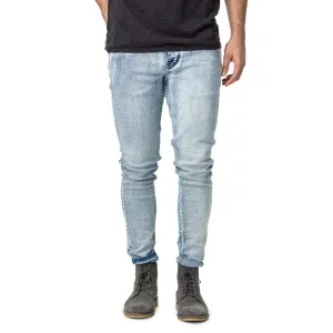 Trench Skinny Denim Jeans - Bleach