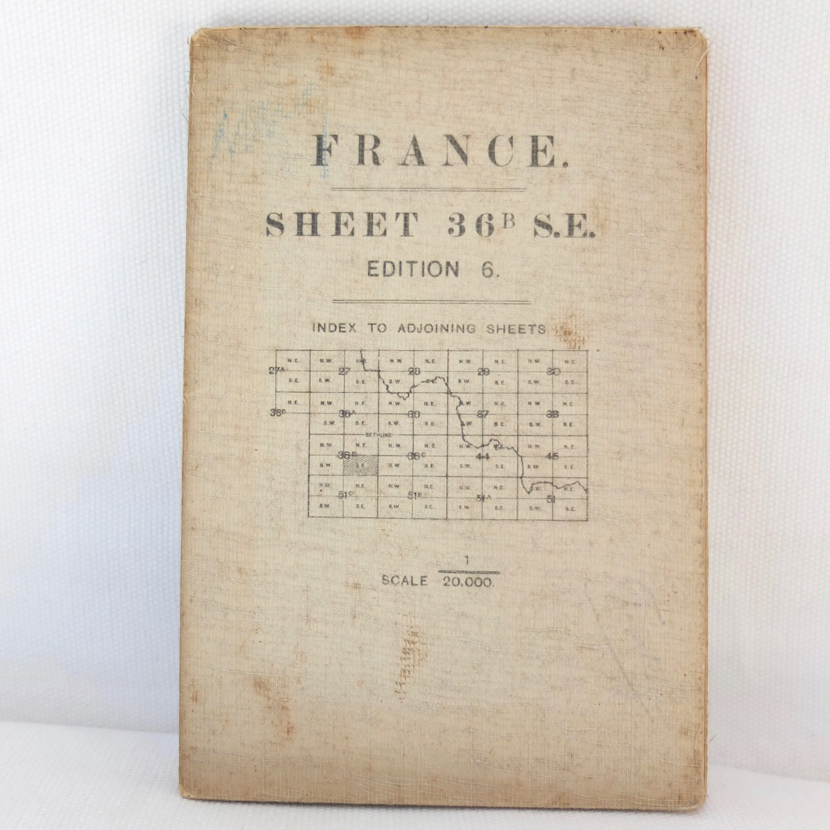 WW1 1916 Trench Map | 36B S.E.