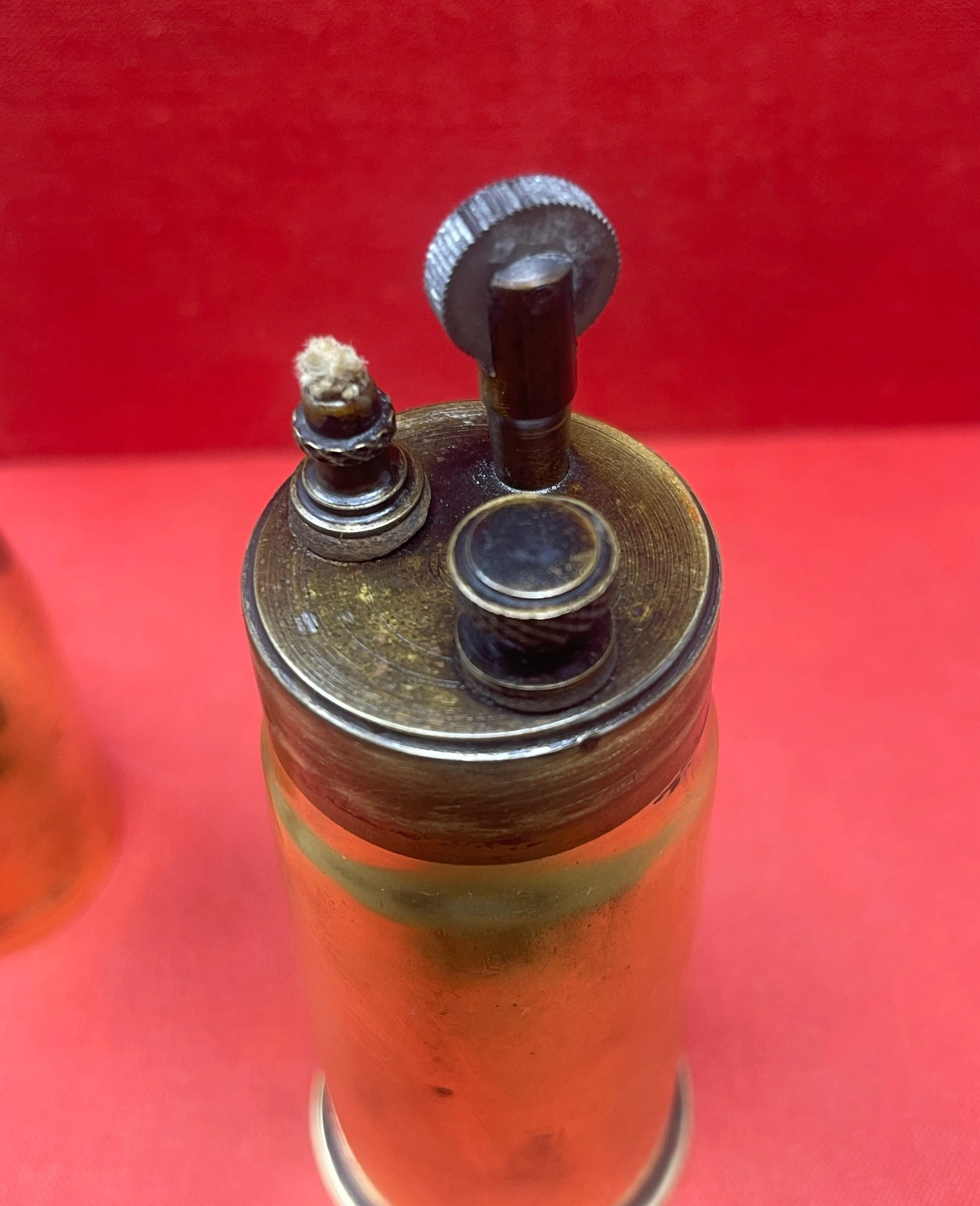 WW1 British 37mm Brass  Cartridge Case Trench Lighter