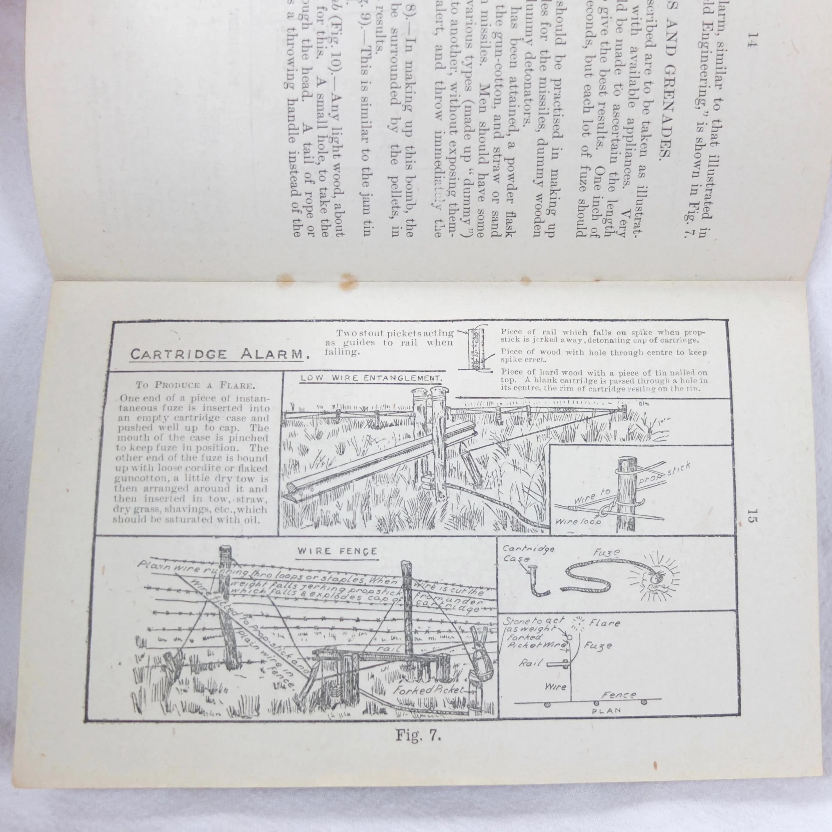 WW1 Notes on Field Defences (1914)