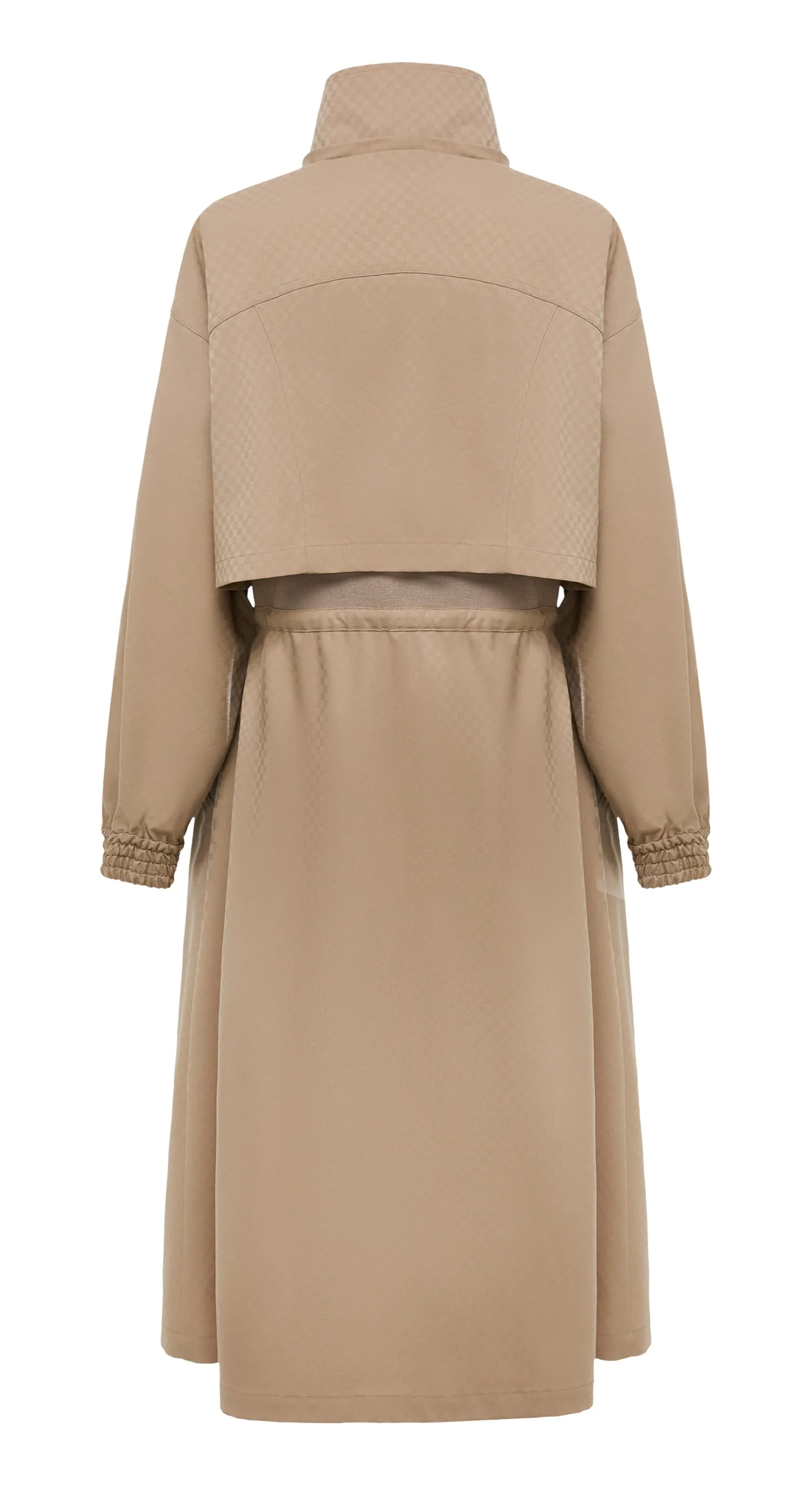 YAYING Wool Trench Dress EPJAW4728AE